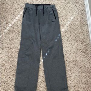 Nike Gray Straight Leg Sweatpants